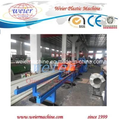 PE PVC Single Wall Corrugated Pipe Production Line