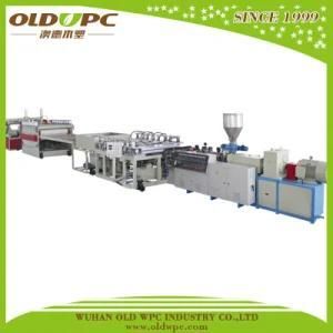 PVC WPC Foam Board Sheets Making Machine Extrusion Production Line