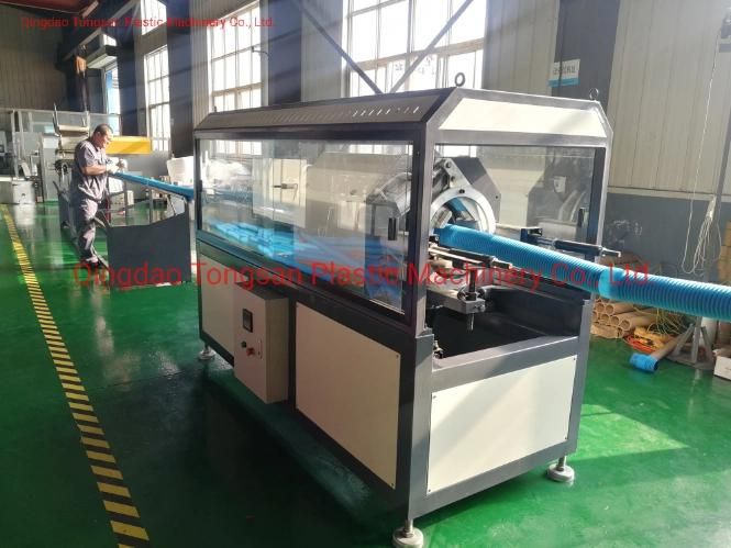 40-110mm PVC HDPE Double Wall Pipe Machine