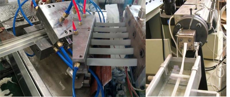 Plastic PVC Window Profile Machine PVC Edge Banding Production Line