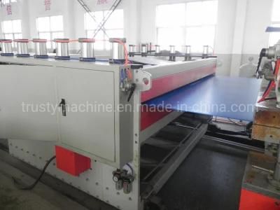 PP PE Hollow Plastic Plate Equipment Hollow Board Production Line