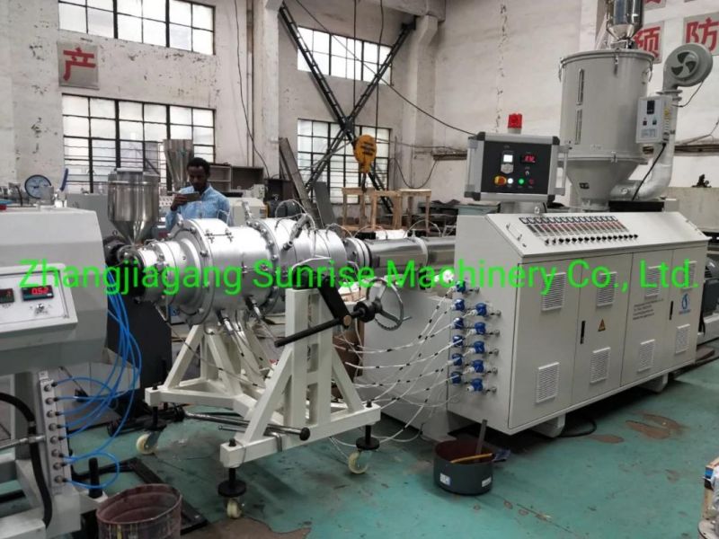 Zhangjiagang Sunrise PVC HDPE Pipe Extrusion Machine