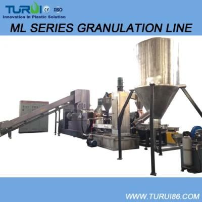 Famous Brand PP PE Pet Washing Strand Pelletizer 25mm Recycling Machine