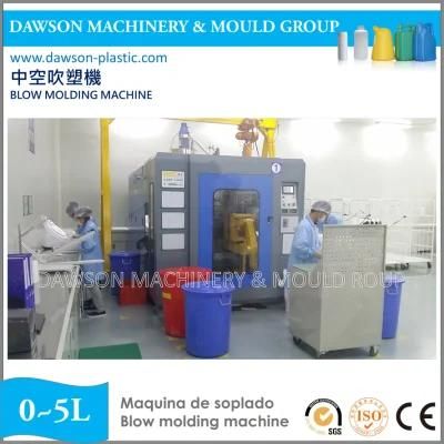 5L Cosmetical PE Bottle High Quality Extrusion Blow Molding Machines