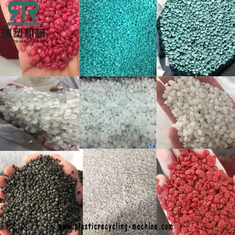PE polyethylene (HDPE, LDPE, LLDPE) PP polypropylene flexible packaging material (BOPP, OPP), printed/non-printed raffia fabric plastic recycling pellet machine