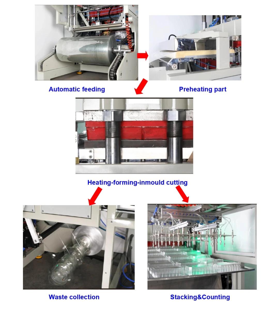Competitive Price Smart Control Plastic Medical Tray Thermoforming Machine