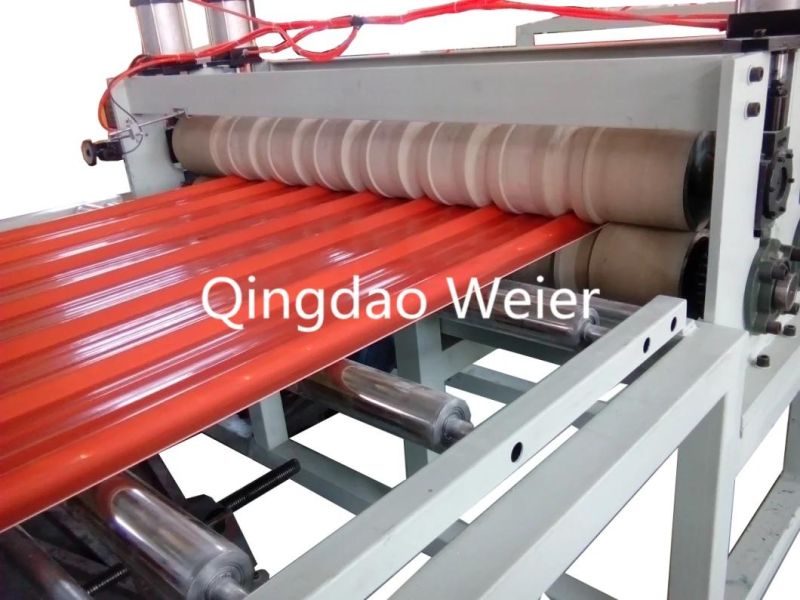 New Design of PVC UPVC Corrugated Roof Sheeting Machine PVC Roofing Tile Extrusion Line with 1000mm Wide