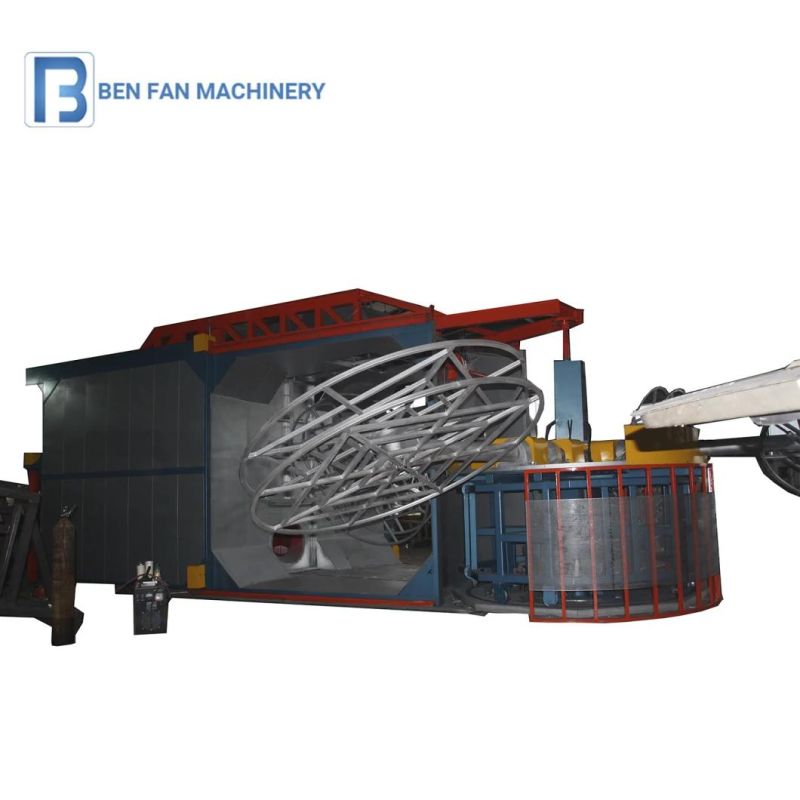 Benfan Brand High Efficiency Automatic Multi-Arms Carrousel Rotomolding Machine