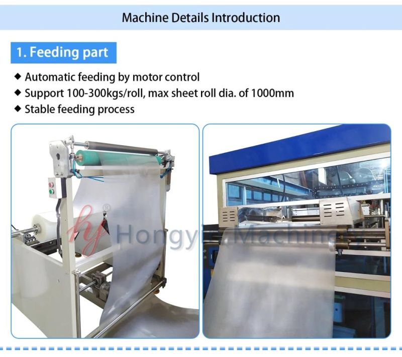 Newly Improved Integrated Heat/ Form/ Cut Cover Lid Thermoforming Machine