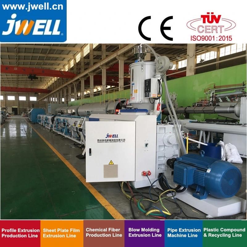 China Energy-Saving HDPE Solid Wall Pipe High-Speed Extrusion Production Line/Extruder/Machine/Equipment 250mm by Jwell