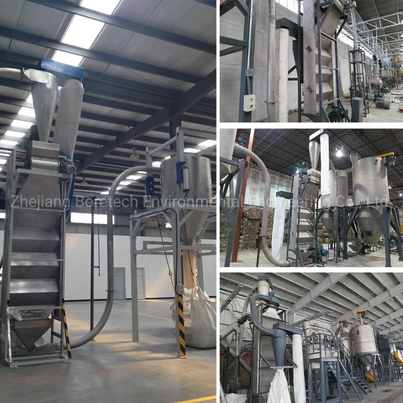 Zig Zag for Pet Flakes Recycling Production Plant