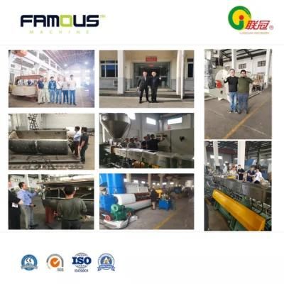 Plastic PE PP LDPE Film Bags Soft Plastic Extruder Machine Single Screw Waste Plastic ...