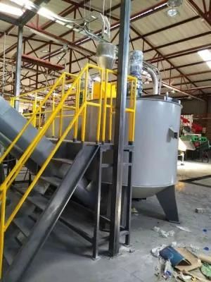 China Factory Industrial Automatic Flake Waste Recycling Machine with Great Package