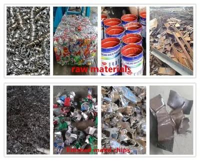 Aluminum Materials Shredder Processing Various Aluminum Products