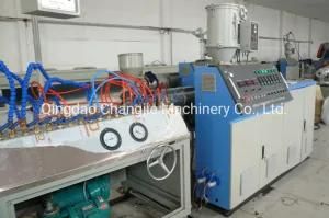 PVC Soft and Hard Profile Co-Extrusion Making Extruder Line Machine