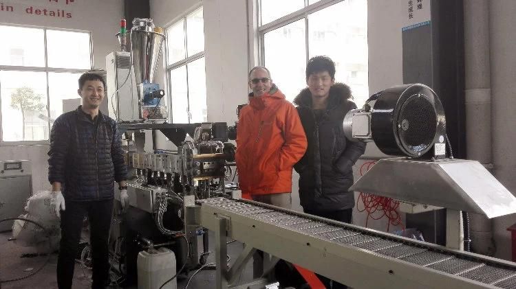 Tse-50 Plastic Polymer Wood Pellet Production Line