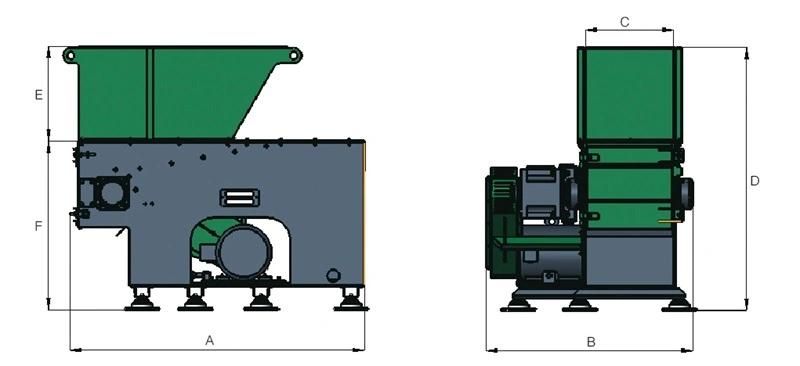 Waste Wood Paper Rubber Crushing Shredder Manufacturer