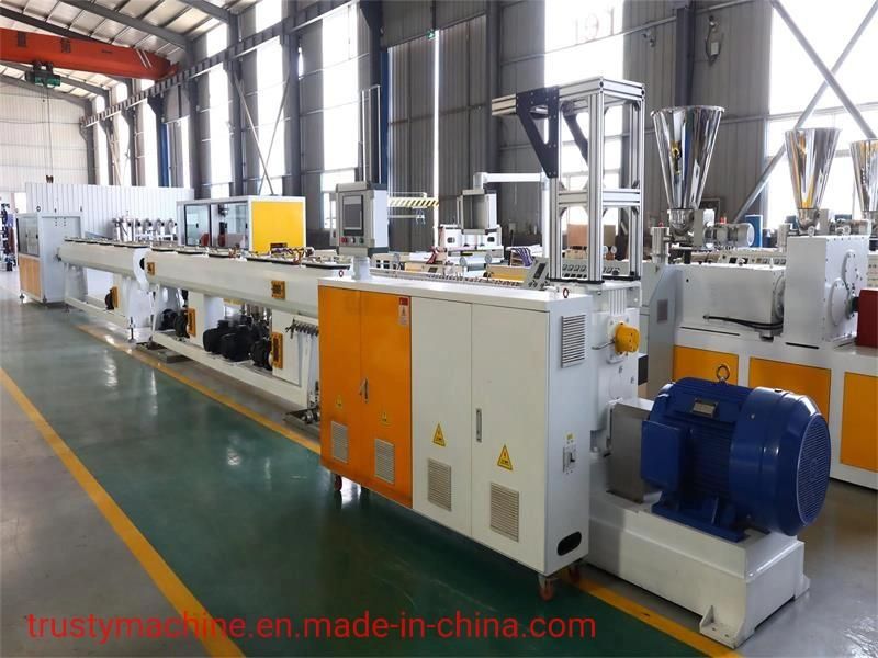 16mm-63mm HDPE/PE Gas Supply Pipe Extrusion Line