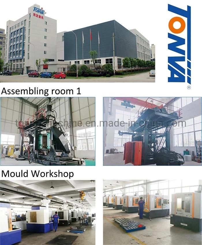 Tonva Open Top Plastic Drum Barrel Making Extrusion Blow Molding Machine