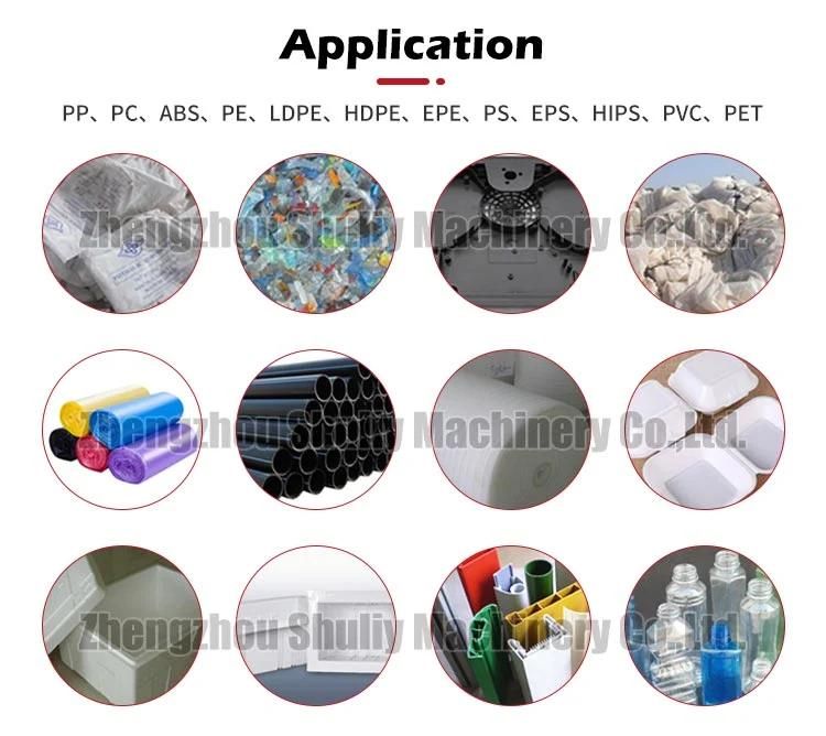 Plastic Granulator Hydraulic Die PP PE Pelletizing Machine Plastic Recycling Production Line Plastic Machine