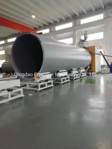 HDPE Large Diameter Hollowness Wall Winding Pipe Manufacturing/Making/Extruding Machine