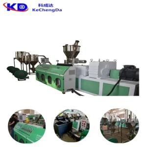 PVC Wood Plastic Pelletizing Unit Extruding Machinery