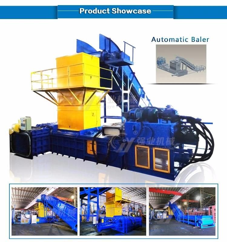 250t Fully Automatic Two RAM Baler Hydraulic Press Baling Machine