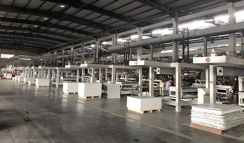 Parallel Twin Screw Spc Extrusion Line with a Daily Capacity of 4000-4500 Square Meter