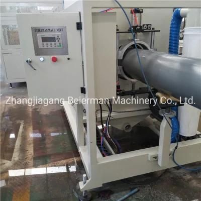 200mm 250mm Siemens Motor 300-400kg Output PVC Plastic Pipe Twin Screw Extrusion Machine ...