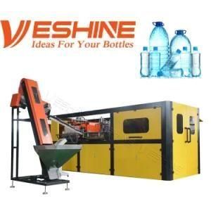 2L, 2 Cavities Straight Line Automatic Stretch Bottle Blowing Machinery