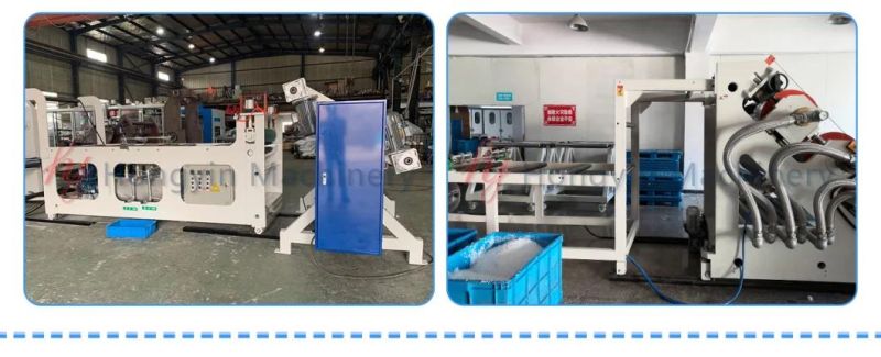 Three-Roller Plastic Sheet Extrusion Machine Double Station Rewinding Plastic Sheet Forming Machine