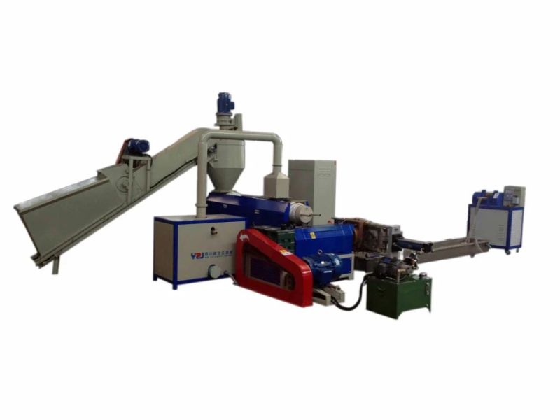 Soft Agricultural Film Recycling Plant PP Granulator Machine Line