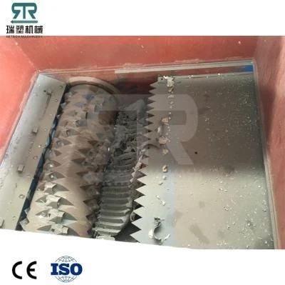 CE Standard Plastic Bottle and Rigid Material Single Shaft Shredder