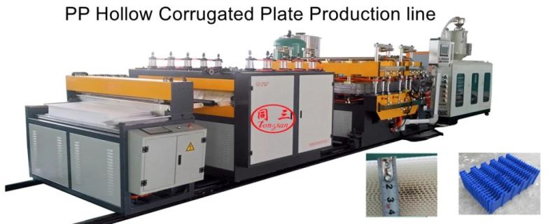 24 Years Leading Manufacture for Plastic Pipe Plastic Hollow Sheet Corrugate Pipe Plastic Machine