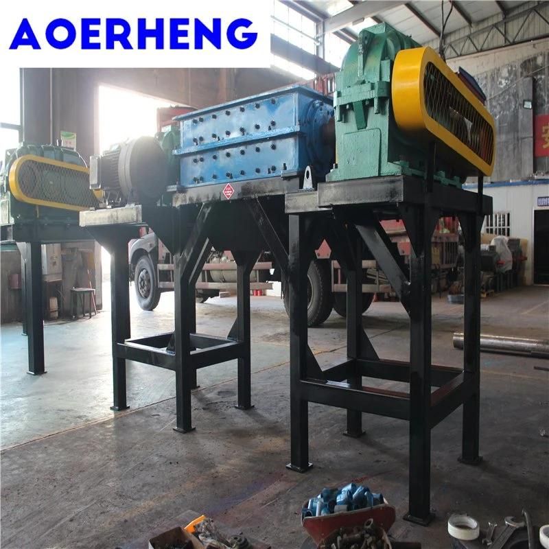 Double Shaft Shredder for Scrap Metal/Large Pipe/Medical Waste/Biological Straw/Animal Carcass