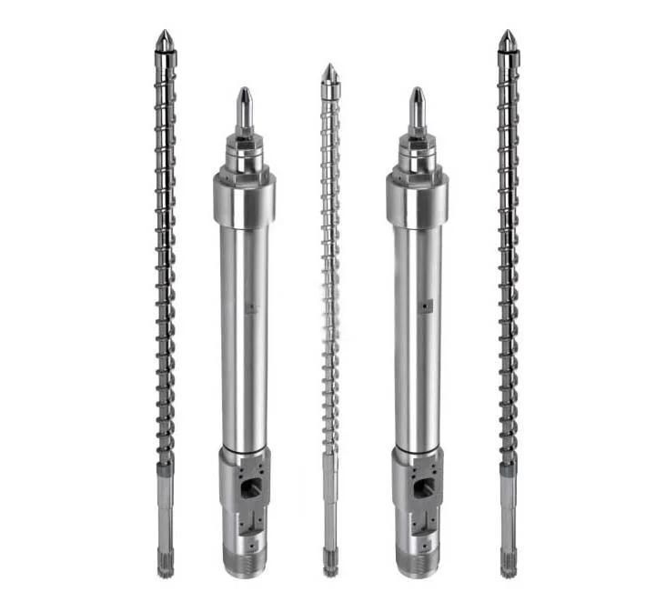 Factory Price 55/120mm Conical Twin Screw Barrel