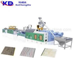 High Efficiency PVC/WPC Panel Board Ceiling Profile Extrusion Machine/Making ...