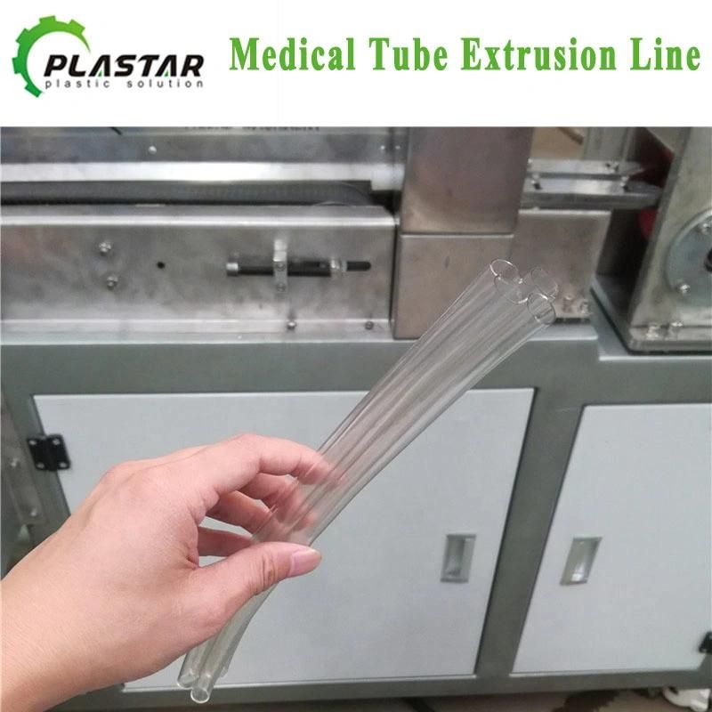 PVC Medical Dental Saliva Ejector Hose Tube Extrusion Making Machine