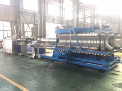 Double Wall Corrugated Pipe Extrusion Line