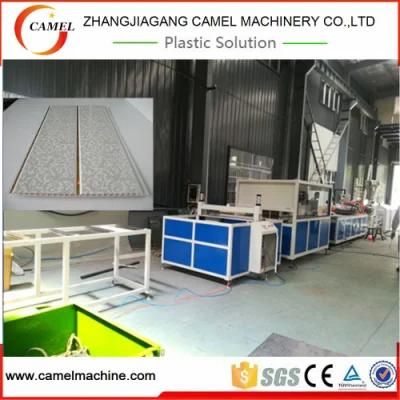 Plastic PVC Ceiling Panel Production Line with Double Screw Extruder