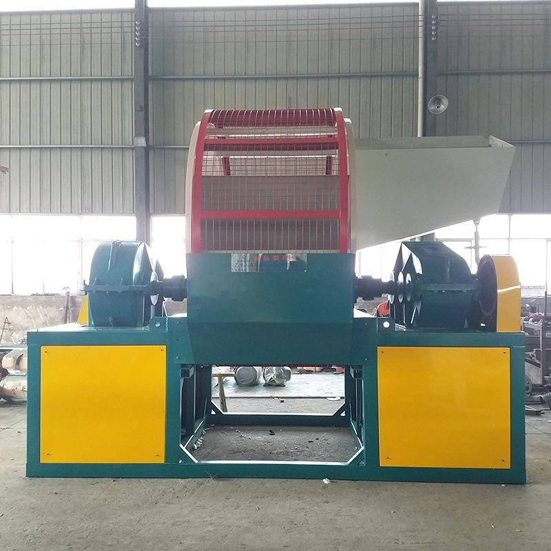 Waste Rubber Plastic Tyre Shredder Tire Crushing Machine Recycling Equipment