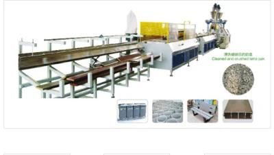 Waste Milk Box Extrusion Line for Making Outdoor Decking, Fencing