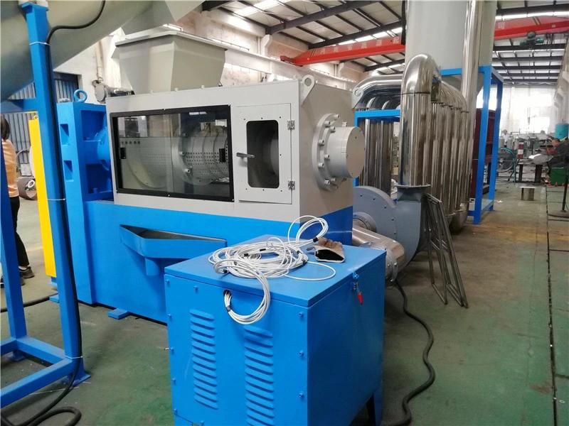 300kg PE Barrels Shampo Box Recycling Cursher Washing Production Line with Cleaned Pelles Extruding Granularos Machine Zhangjiagang