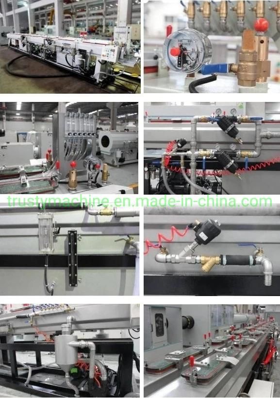 PVC Electric Conduit Pipe Making Machine / Double Pipe Extrusion Line