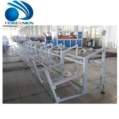 New Latest PP PE Pipe Single Screw Extruder Machine