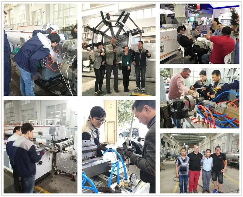 PP PE PVC Single Screw Granulating Plastic Pellet Production Machine
