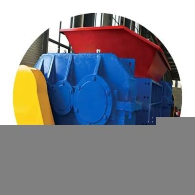 Large Twin Shaft Shredder Machine for Bucket Products Garbage Glass Products Plastic Metal ...