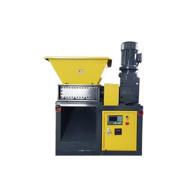 High Efficiency Commercial Small Mini Two-Shaft Metal Shredder Machine