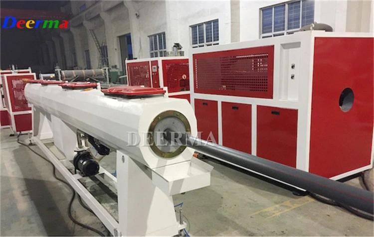 PE Water Pipe Making Machine / PE Gas Pipe Production Line