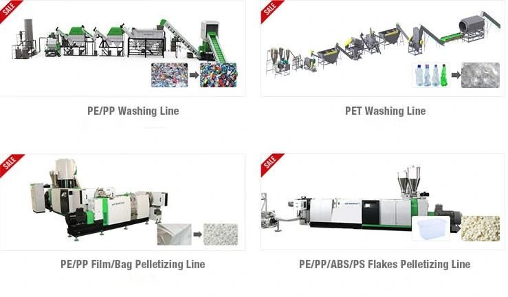 Force Feeder for Plastic Extruder Machine/Customized Most Popular PP Granulation Line
